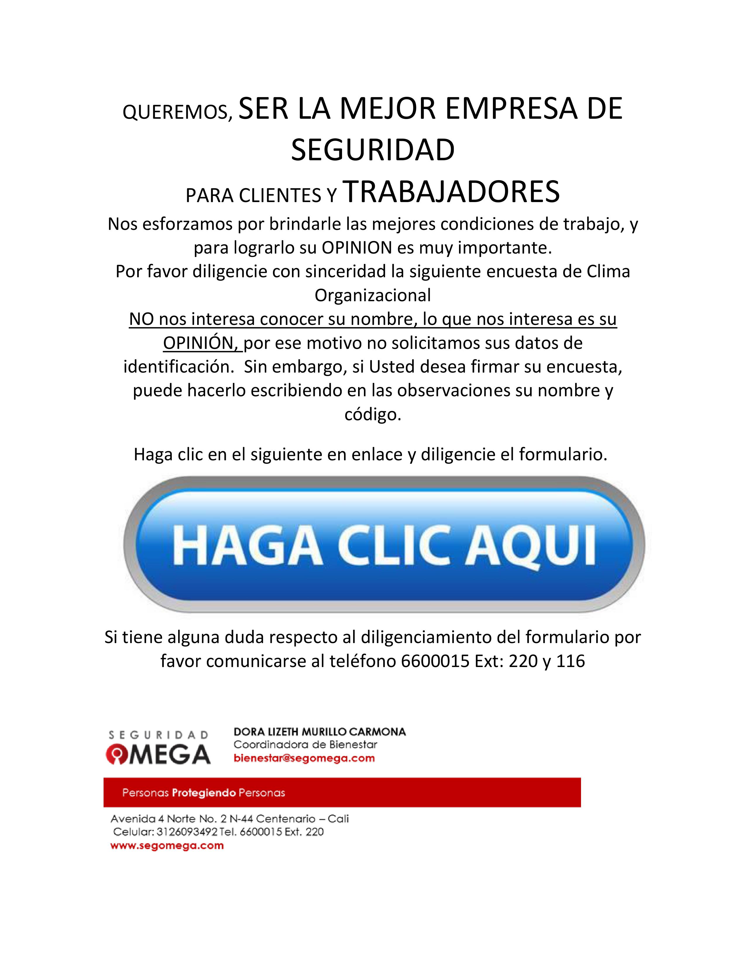 Seguridad Omega - Boletín de Seguridad Octubre 2016