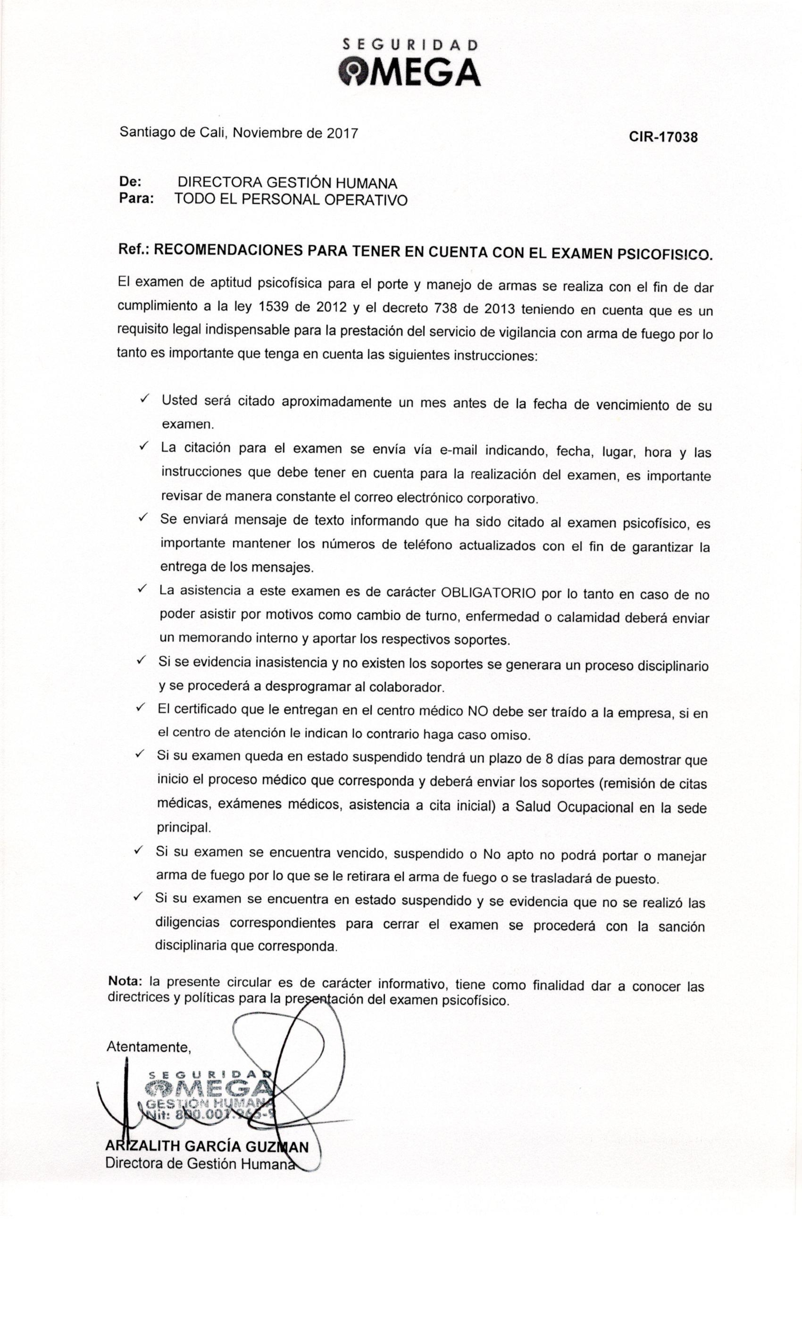 Seguridad Omega - Boletín de Seguridad Octubre 2016