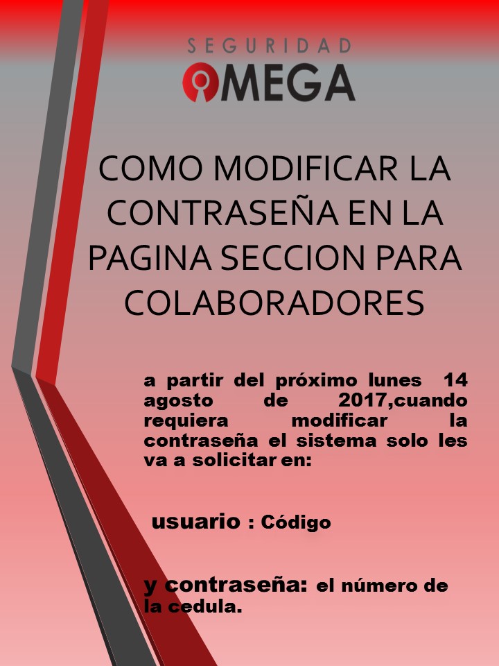Seguridad Omega - Boletín de Seguridad Octubre 2016