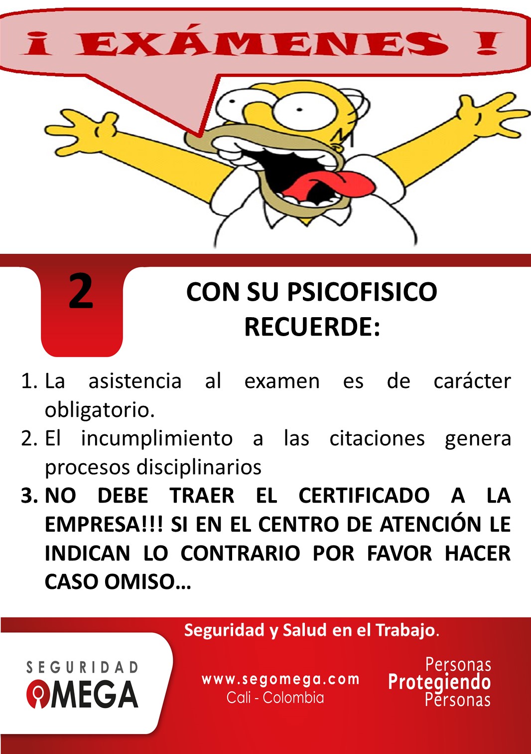 Seguridad Omega - Boletín de Seguridad Octubre 2016