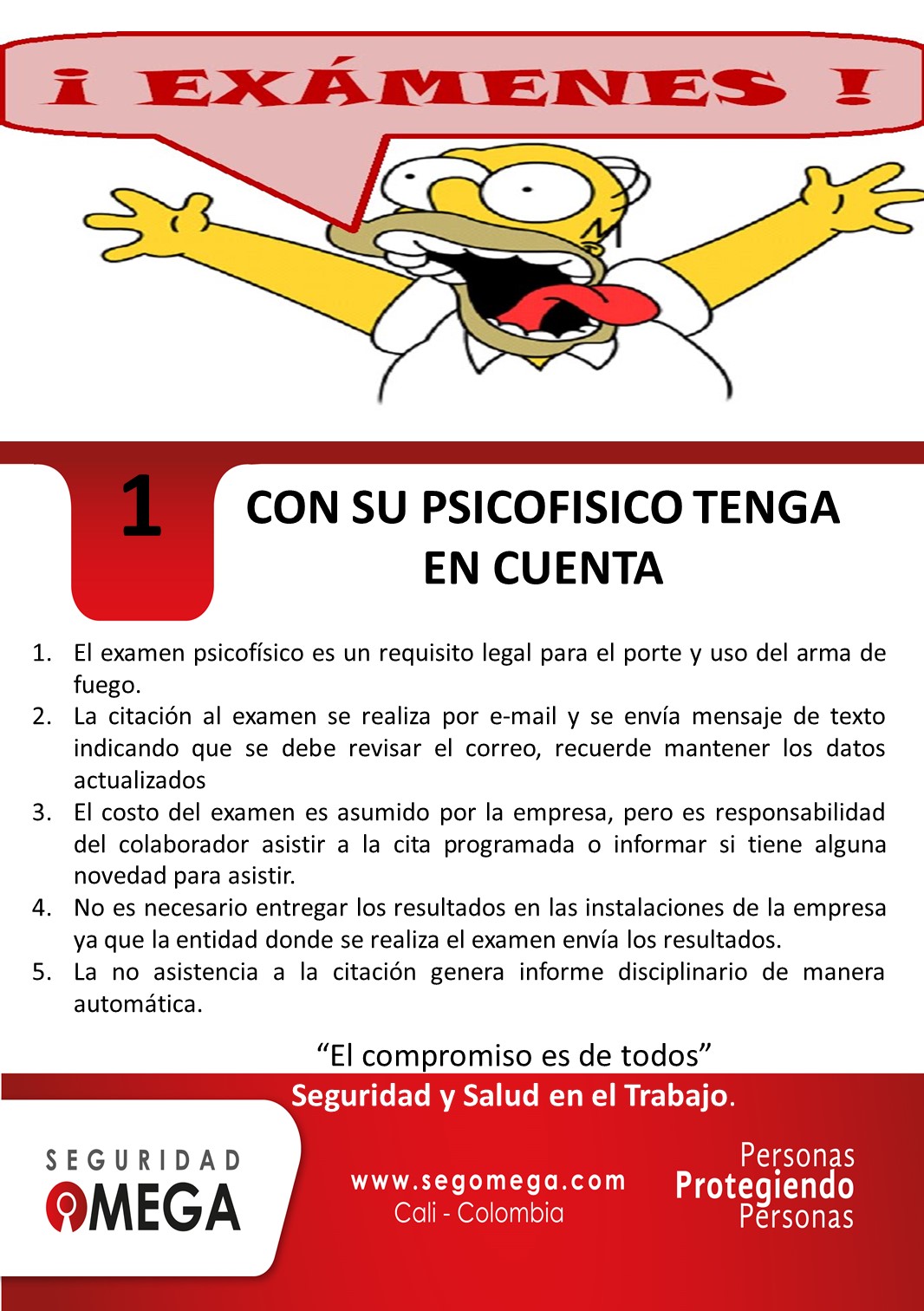 Seguridad Omega - Boletín de Seguridad Octubre 2016