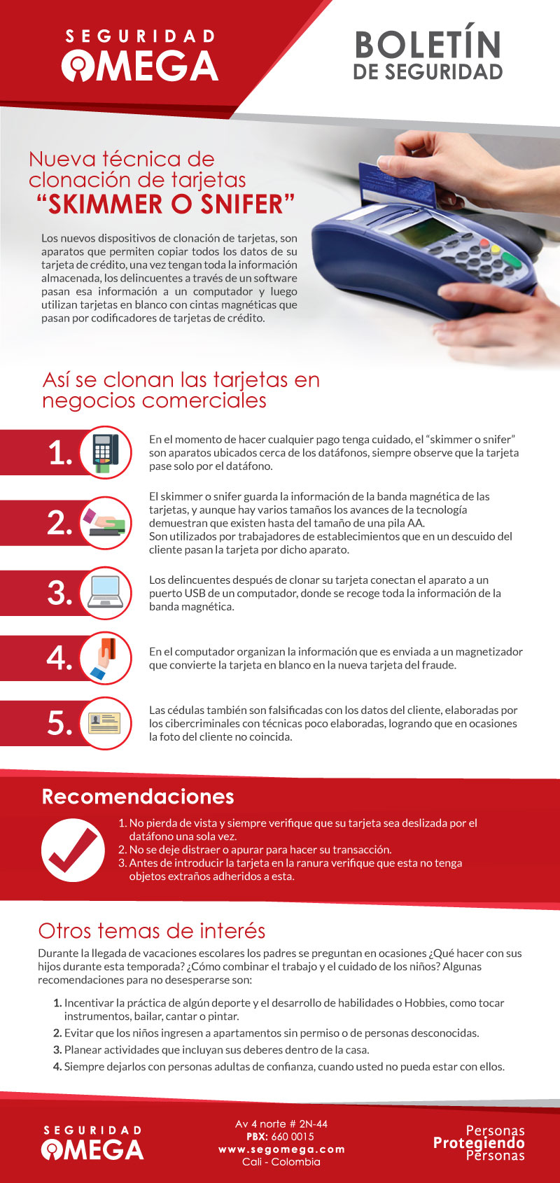 Seguridad Omega - Boletín de Seguridad Junio 2015
