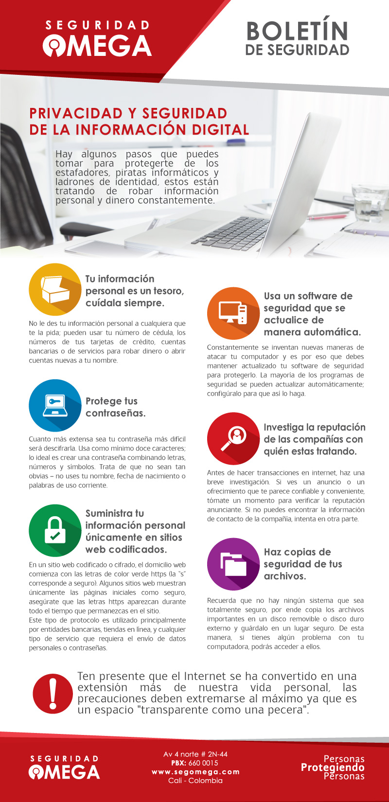 Seguridad Omega - Boletín de Seguridad Marzo 2015