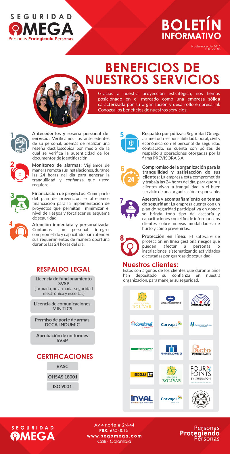 Seguridad Omega - Boletín de Seguridad Septiembre 2015