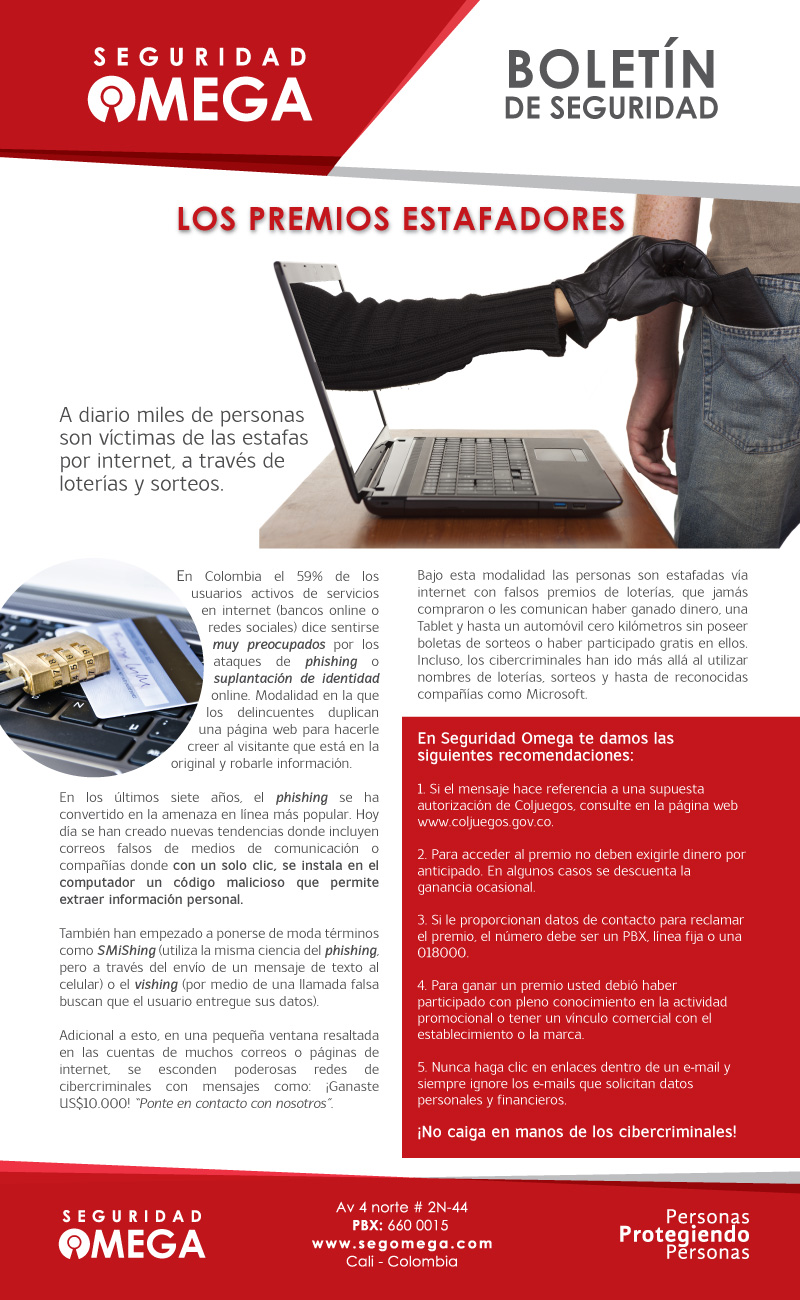 Seguridad Omega - Boletín de Seguridad Enero 2015