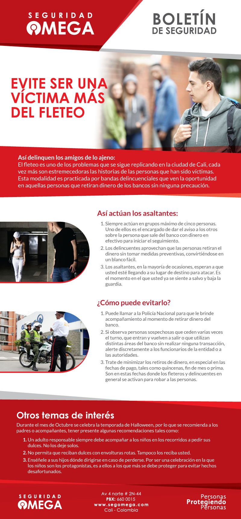 Seguridad Omega - Boletín de Seguridad