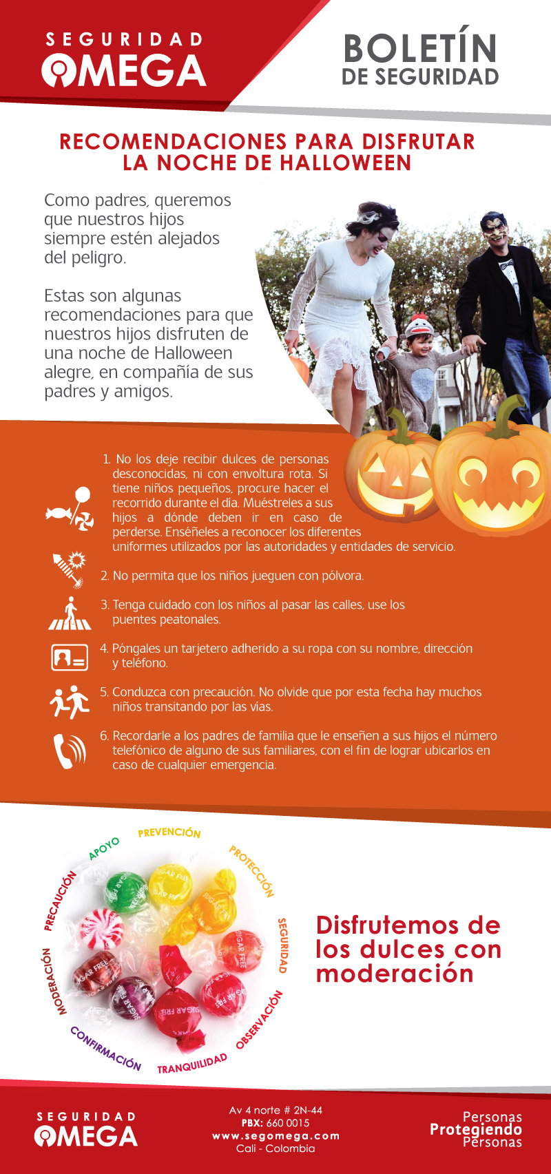 Recomendaciones para disfrutar la noche de halloween