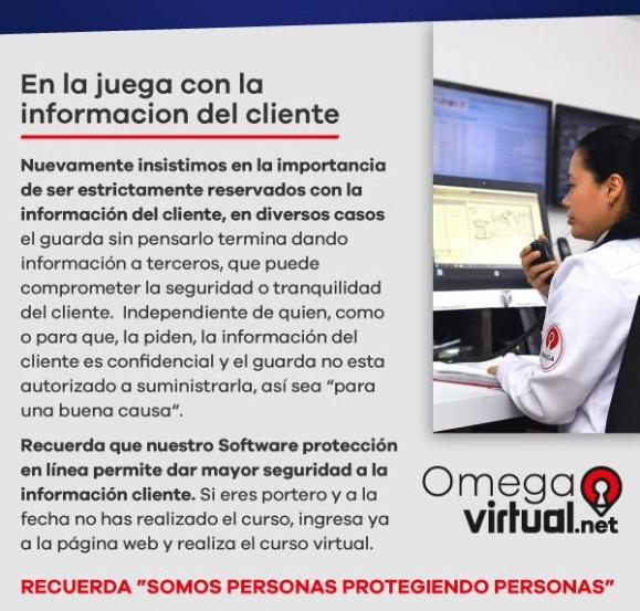 Seguridad Omega - Boletín de Seguridad