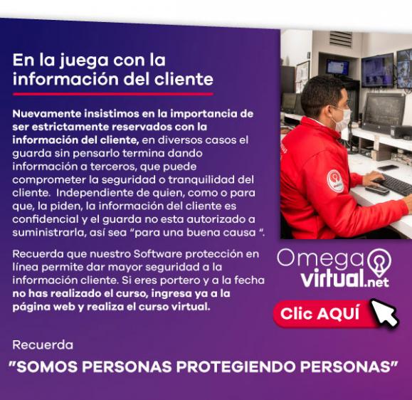Seguridad Omega - Boletín de Seguridad