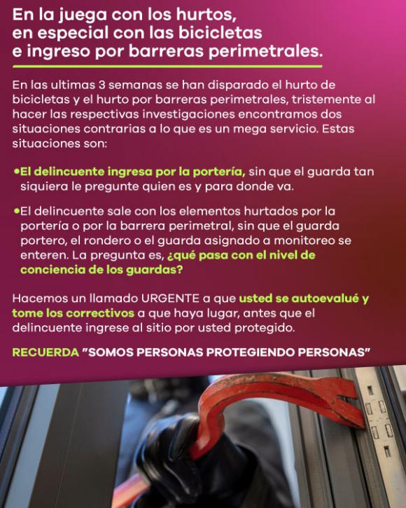 Seguridad Omega - Boletín de Seguridad