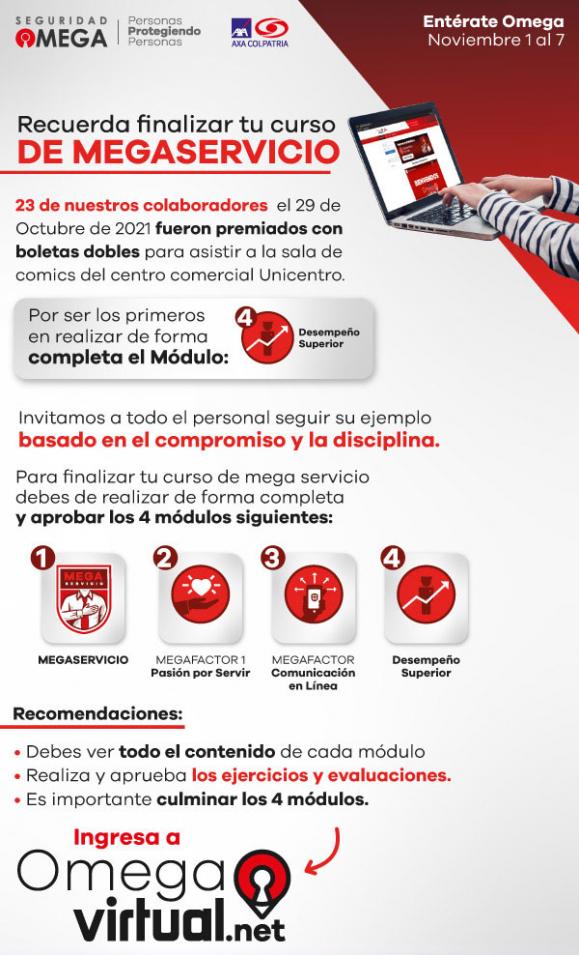 Seguridad Omega - Boletín de Seguridad