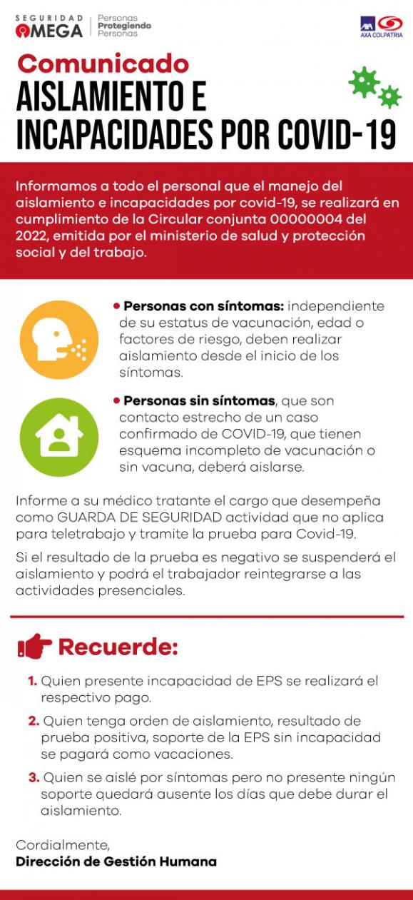 Seguridad Omega - Boletín de Seguridad