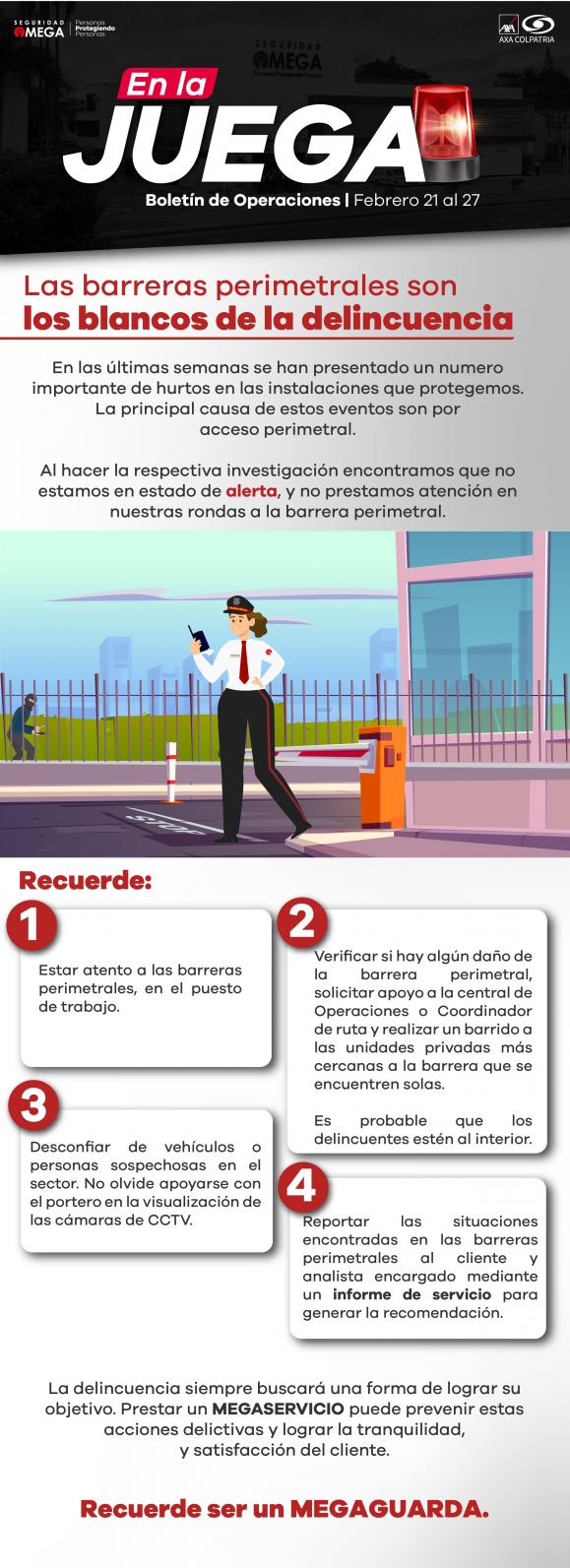Seguridad Omega - Boletín de Seguridad