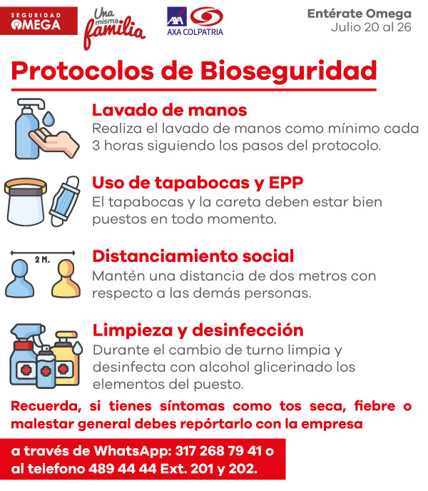 Seguridad Omega - Boletín de Seguridad