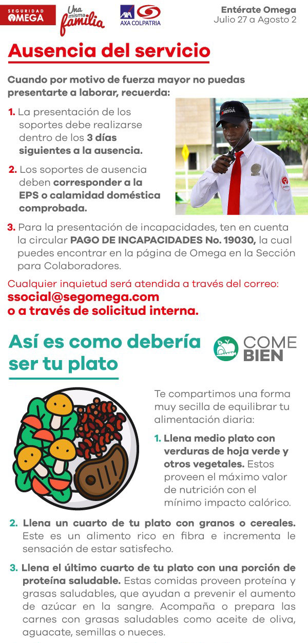 Seguridad Omega - Boletín de Seguridad