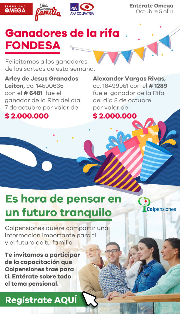 Seguridad Omega - Boletín de Seguridad