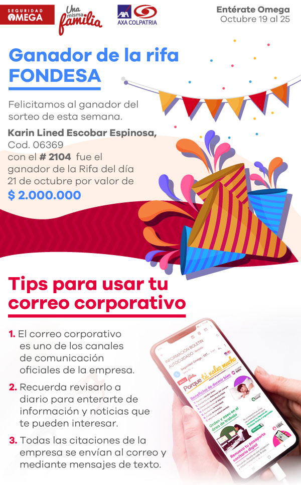 Seguridad Omega - Boletín de Seguridad