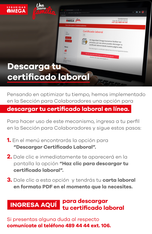 Seguridad Omega - Boletín de Seguridad