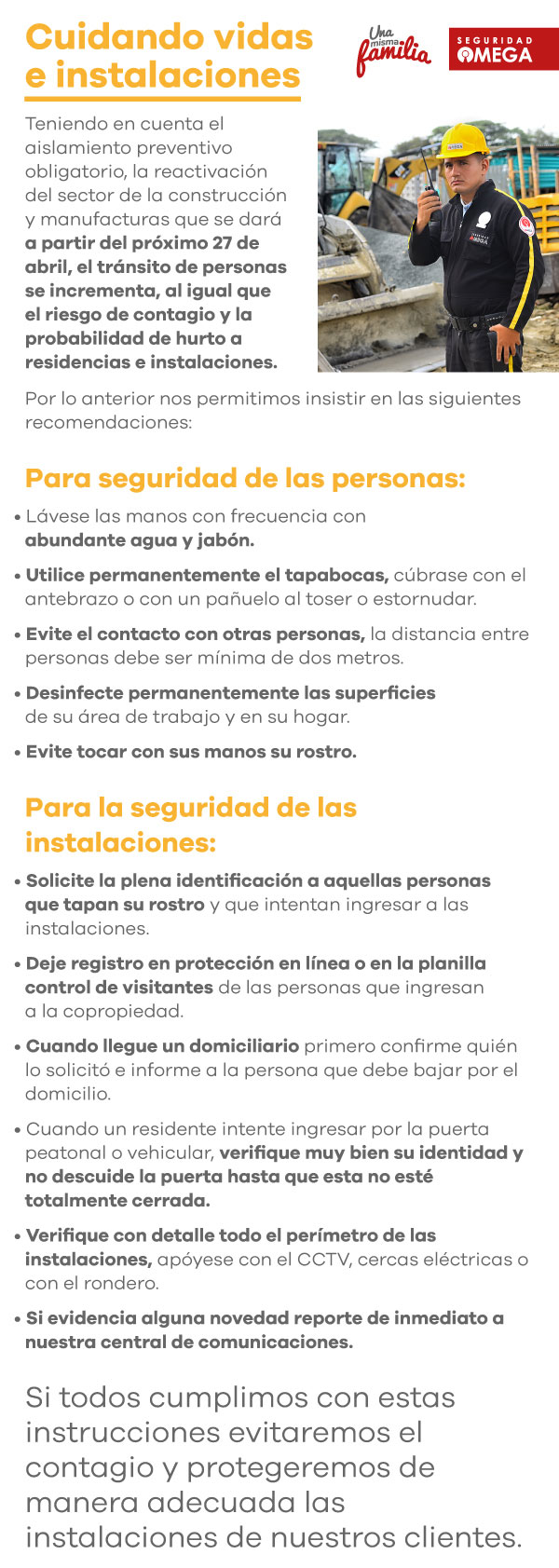 Seguridad Omega - Boletín de Seguridad