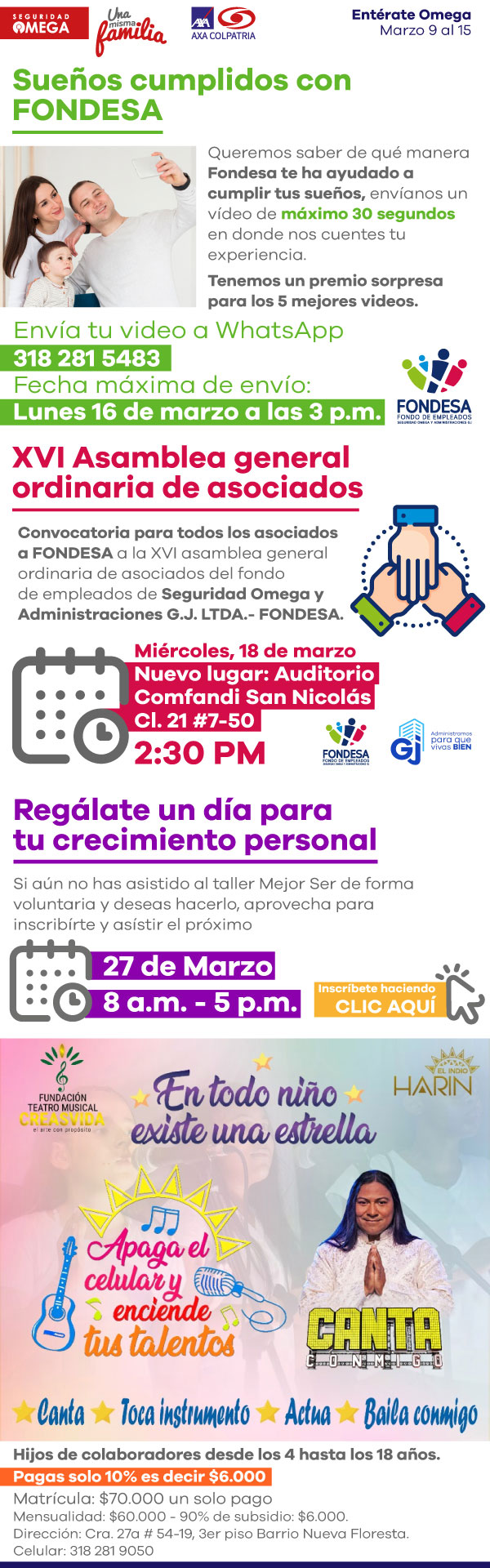 Seguridad Omega - Boletín de Seguridad