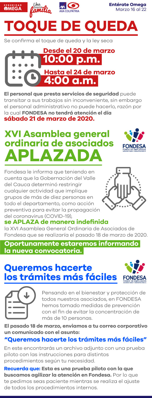 Seguridad Omega - Boletín de Seguridad