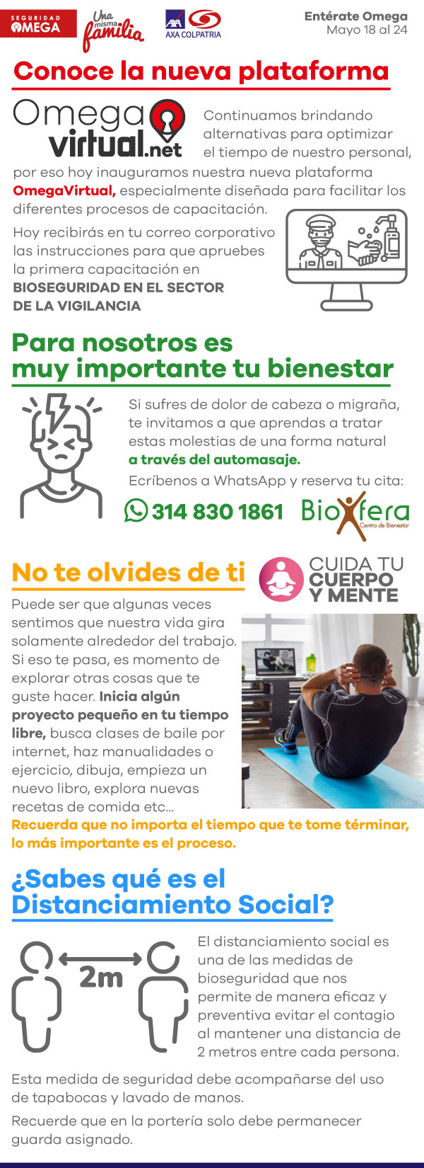 Seguridad Omega - Boletín de Seguridad
