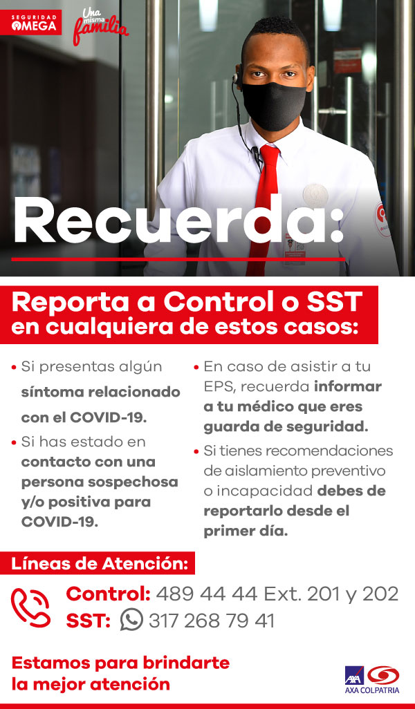 Seguridad Omega - Boletín de Seguridad