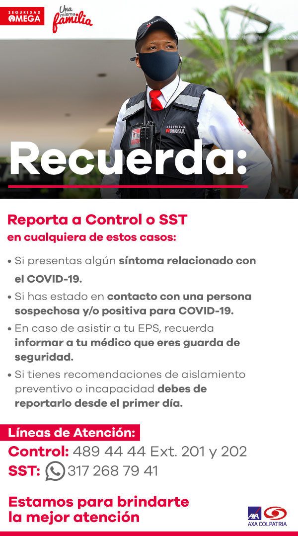 Seguridad Omega - Boletín de Seguridad