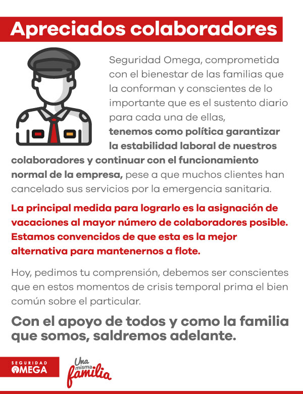 Seguridad Omega - Boletín de Seguridad