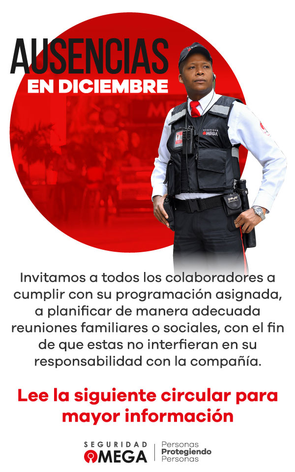 Seguridad Omega - Boletín de Seguridad