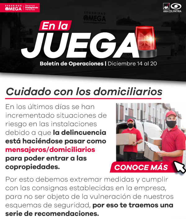 Seguridad Omega - Boletín de Seguridad