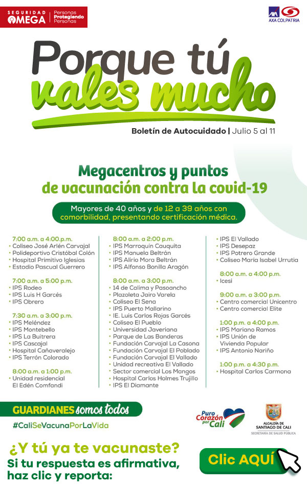 Seguridad Omega - Boletín de Seguridad