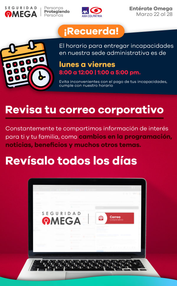 Seguridad Omega - Boletín de Seguridad