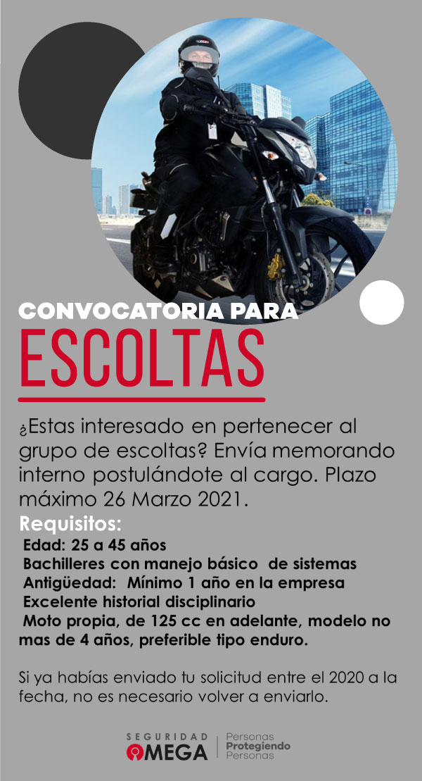 Seguridad Omega - Boletín de Seguridad