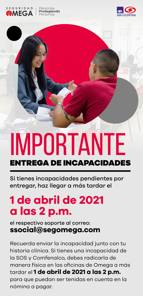 Seguridad Omega - Boletín de Seguridad