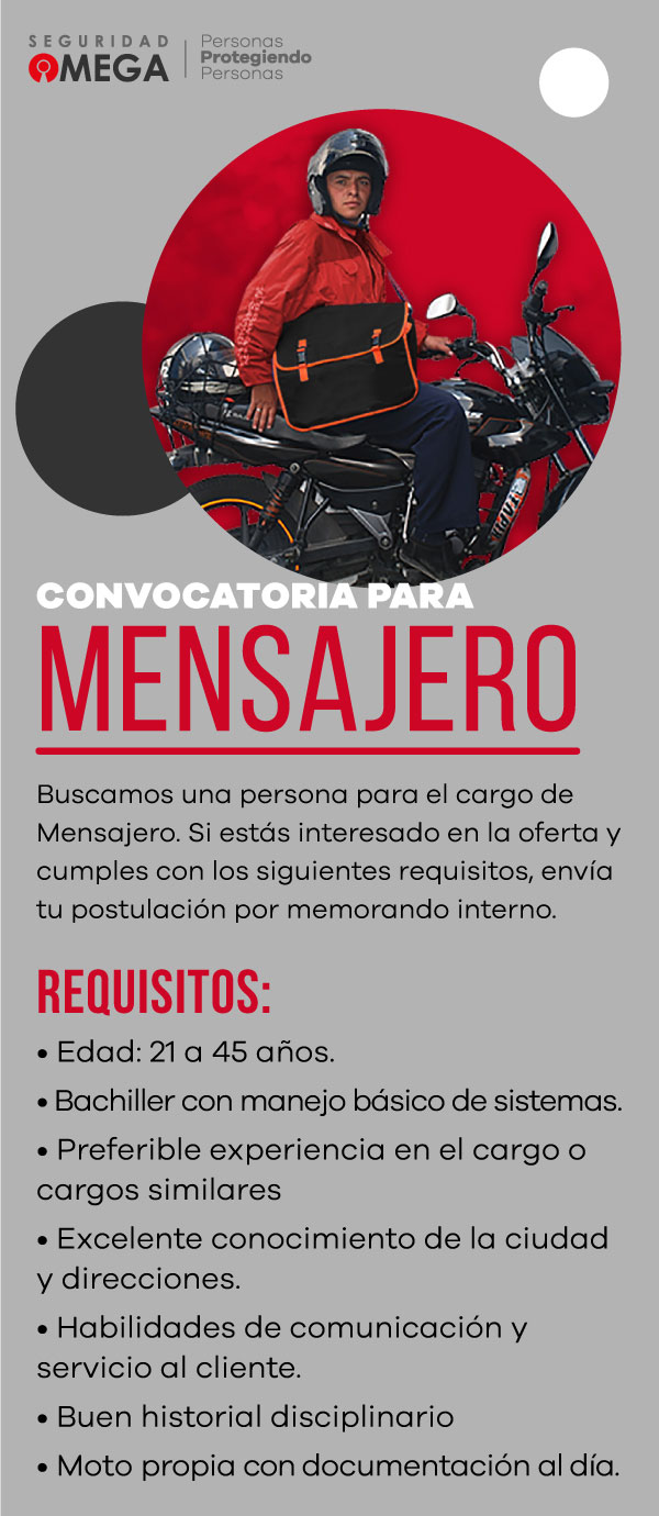 Seguridad Omega - Boletín de Seguridad