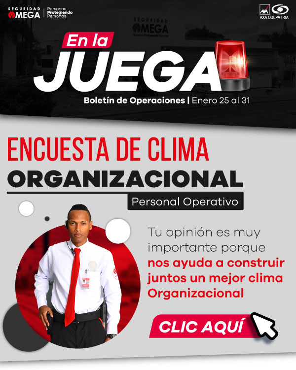 Seguridad Omega - Boletín de Seguridad