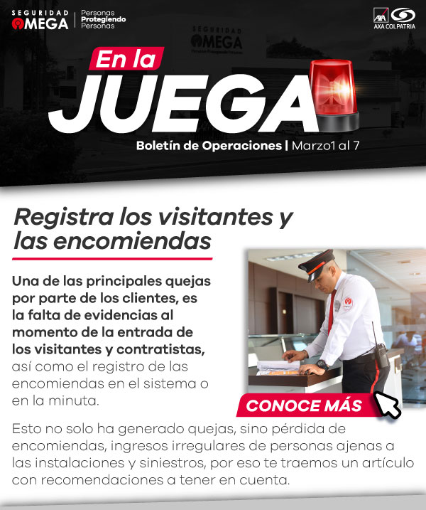 Seguridad Omega - Boletín de Seguridad