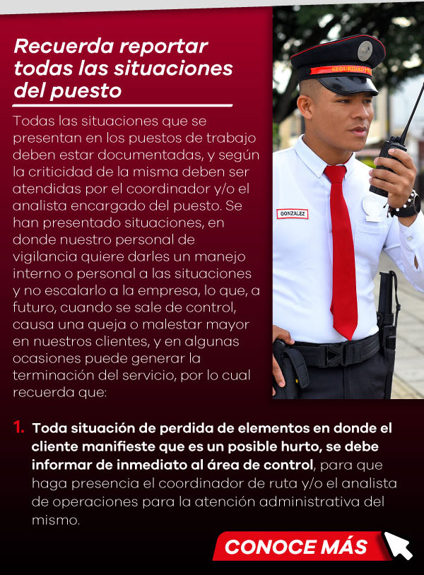 Seguridad Omega - Boletín de Seguridad