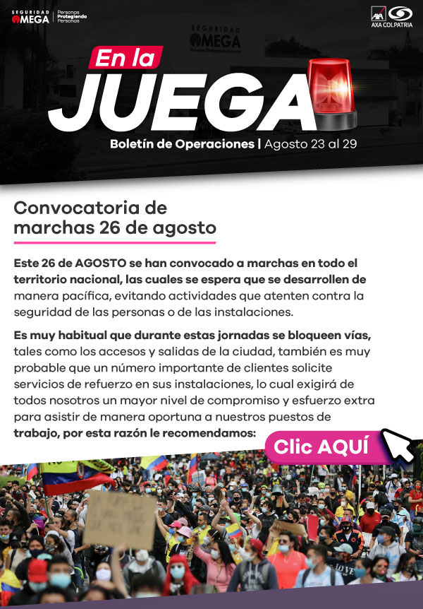 Seguridad Omega - Boletín de Seguridad