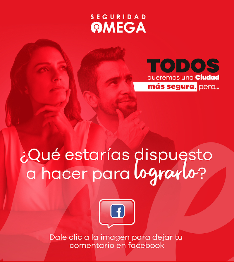 Cuéntanos que estarías dispuesto a hacer para lograr una ciudad más segura.