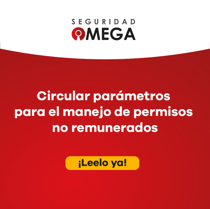 Circular parámetros para el manejo de permisos no remunerados