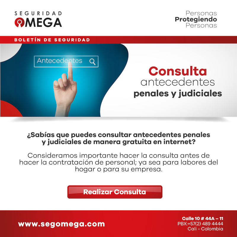 Consulta antecedentes penales y judiciales