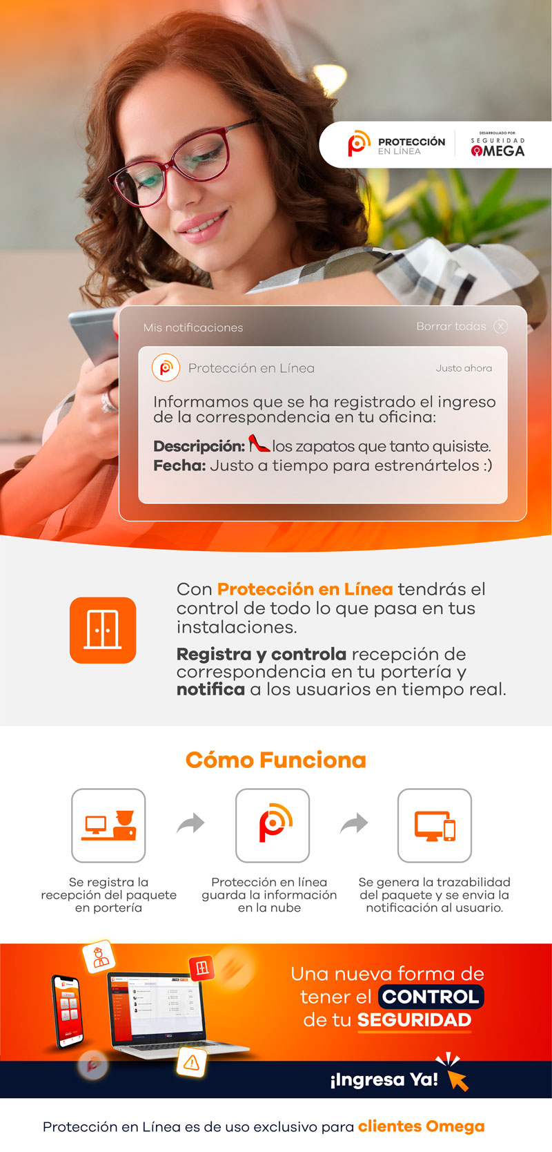 📦 Informamos que se ha registrado el ingreso de la correspondencia en tu oficina