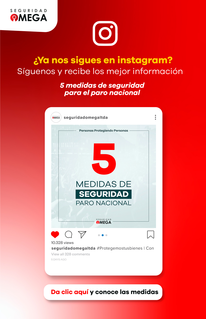 🚨 Medidas de Seguridad - Paro Nacional