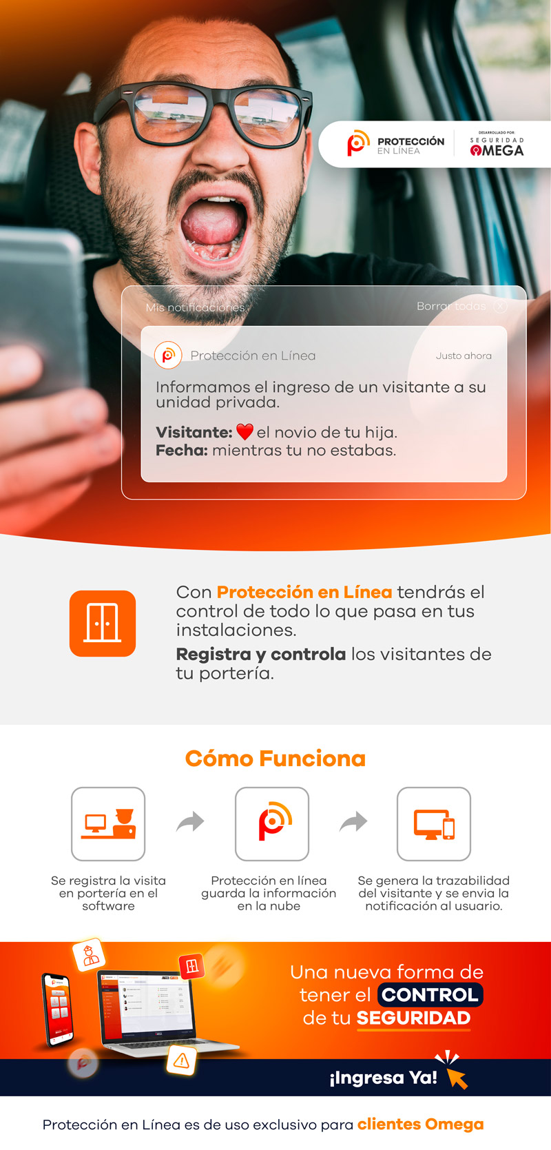 Informamos el ingreso de un visitante a sus instalaciones... 👀 