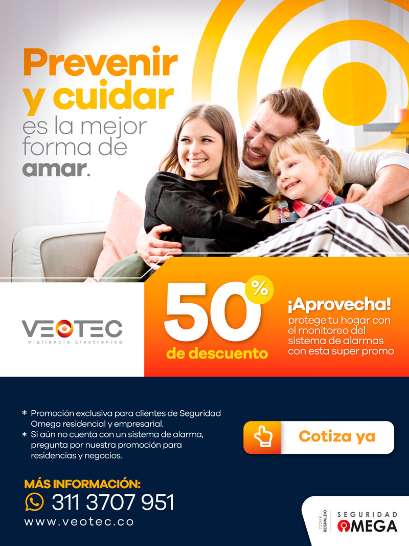 Recibe 50% de descuento en el monitoreo de tu alarma