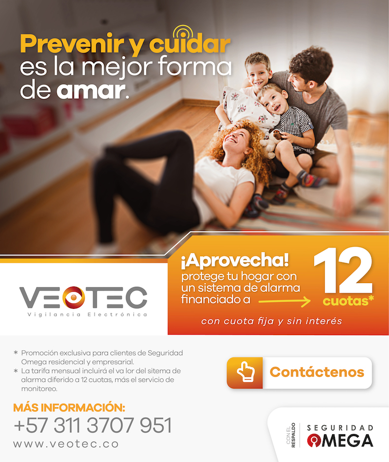 Consigue tu sistema de alarma a 12 cuotas y sin interés