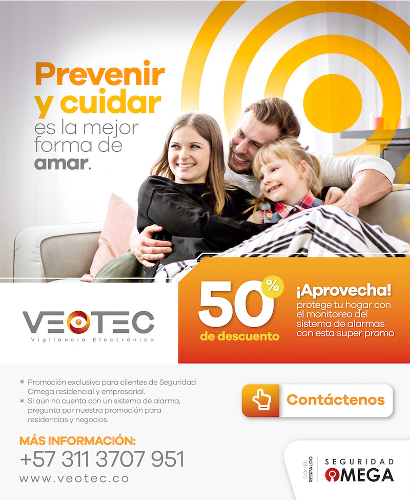 50% de descuento en el monitoreo de alarmas