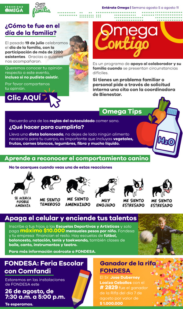 Seguridad Omega - Boletín de Seguridad